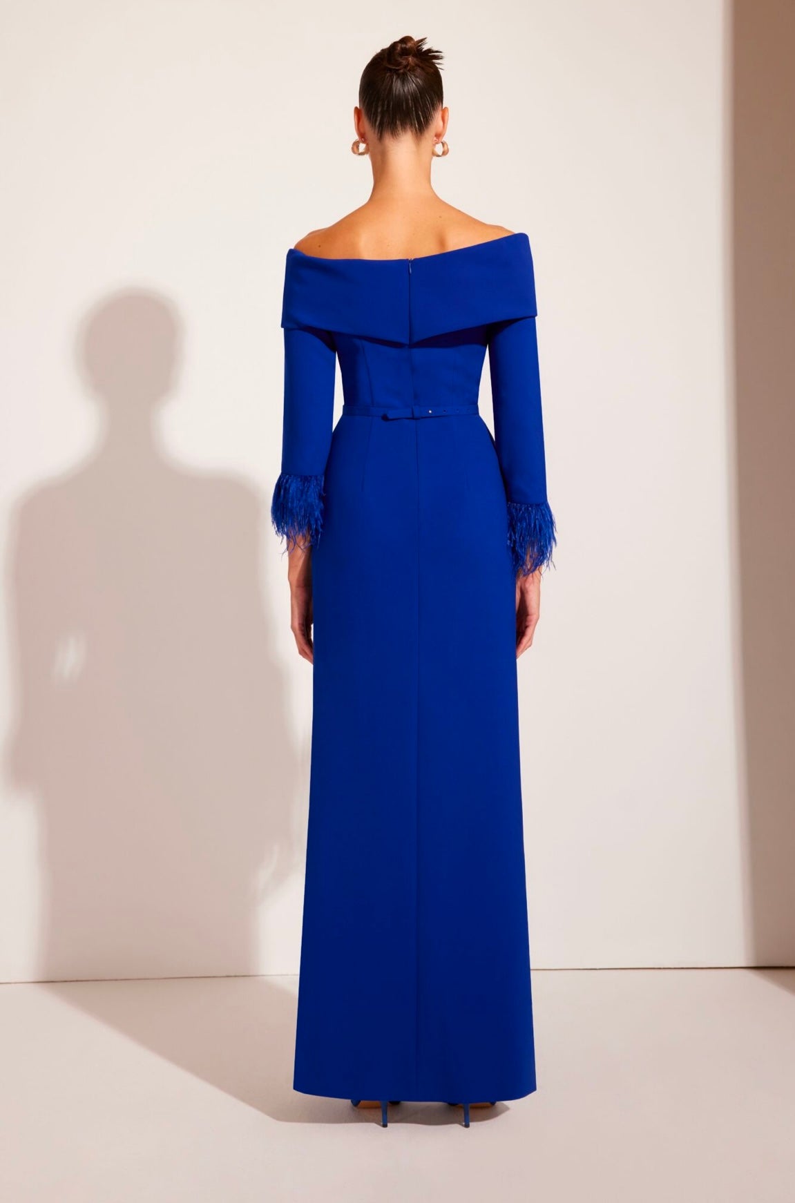 Vestido escote barco